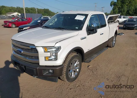 2017 Ford F-150 Lariat from USA, damaged, VIN 1FTFX1EGXHKC55854